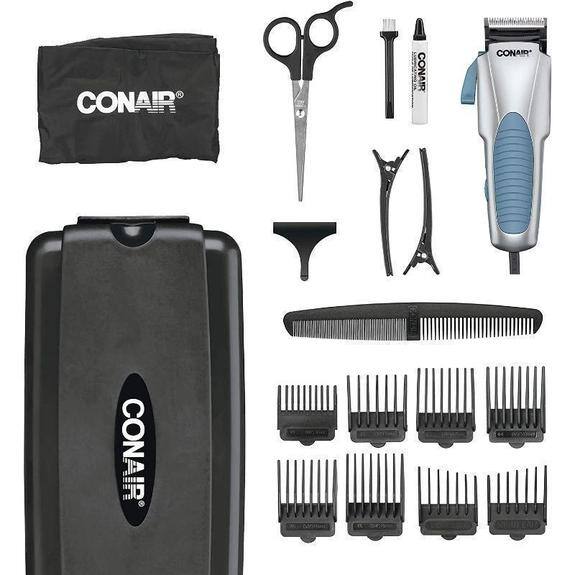 Conair Custom Cut 18-Piece Haircut Kit; Home Hair Cutting Kit w/ No Slip Grip $36.99 + FS