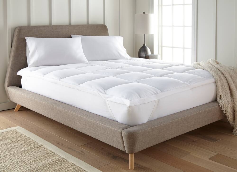 Linens & Hutch Overfilled Plush Microfiber Mattress Topper from $40.25 + Free Shipping
