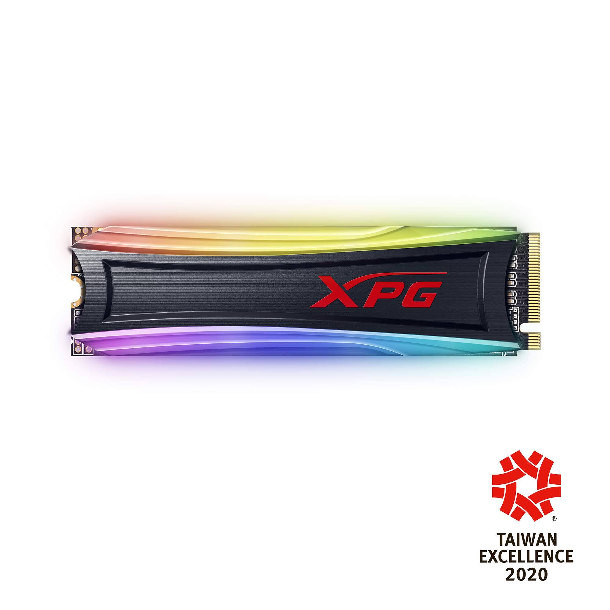 ADATA / XPG SPECTTRIX RGB Gaming SSD S40G Series: 256GB Internal PCIe Gen3x4 M.2 2280 (NVMe) $50 + FS