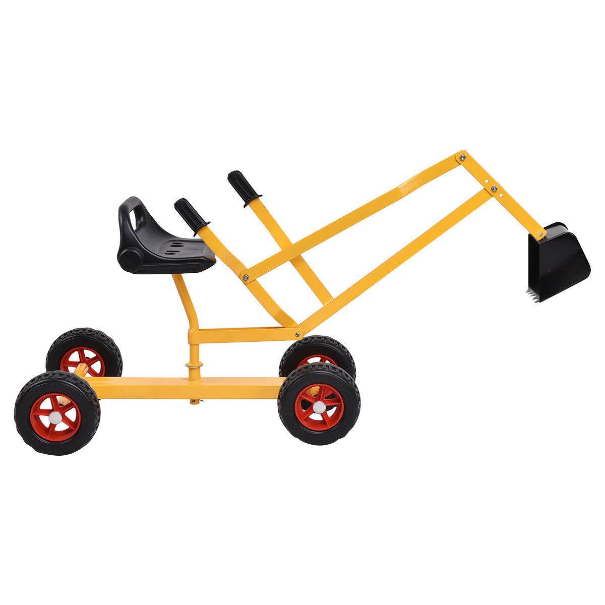 Costway Kid Ride-on 4-Wheel Excavator Sand Digger for $50.95 + Free Shipping