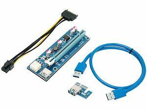Rosewill PCIe (PCI Express) 16x to 1x Riser Adapter $1.99 Shipped
