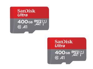 2x SanDisk 400GB Ultra microSDXC A1 UHS-I/U1 Class 10 Memory Card with Adapter, Speed Up to 100MB/s (SDSQUAR-400G-GN6MA) $115+ FS