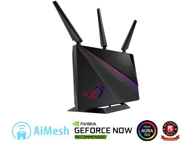 ASUS ROG (GT-AC2900) Dual-Band Wireless Gigabit Wi-Fi Gaming Router for $169.99 AC + FS