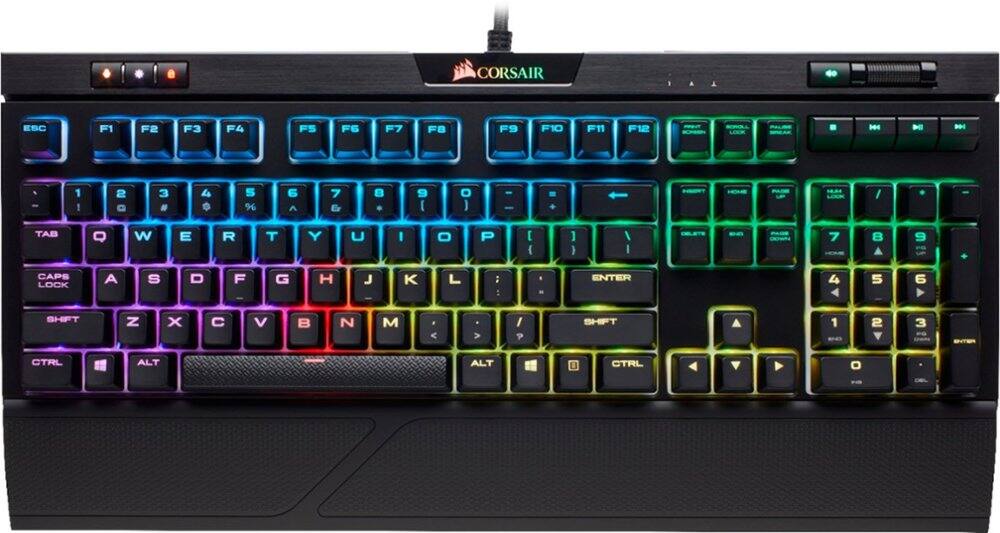 CORSAIR STRAFE RGB MK.2 MX Silent Mechanical Keyboard (Black) - $99.99 + FS