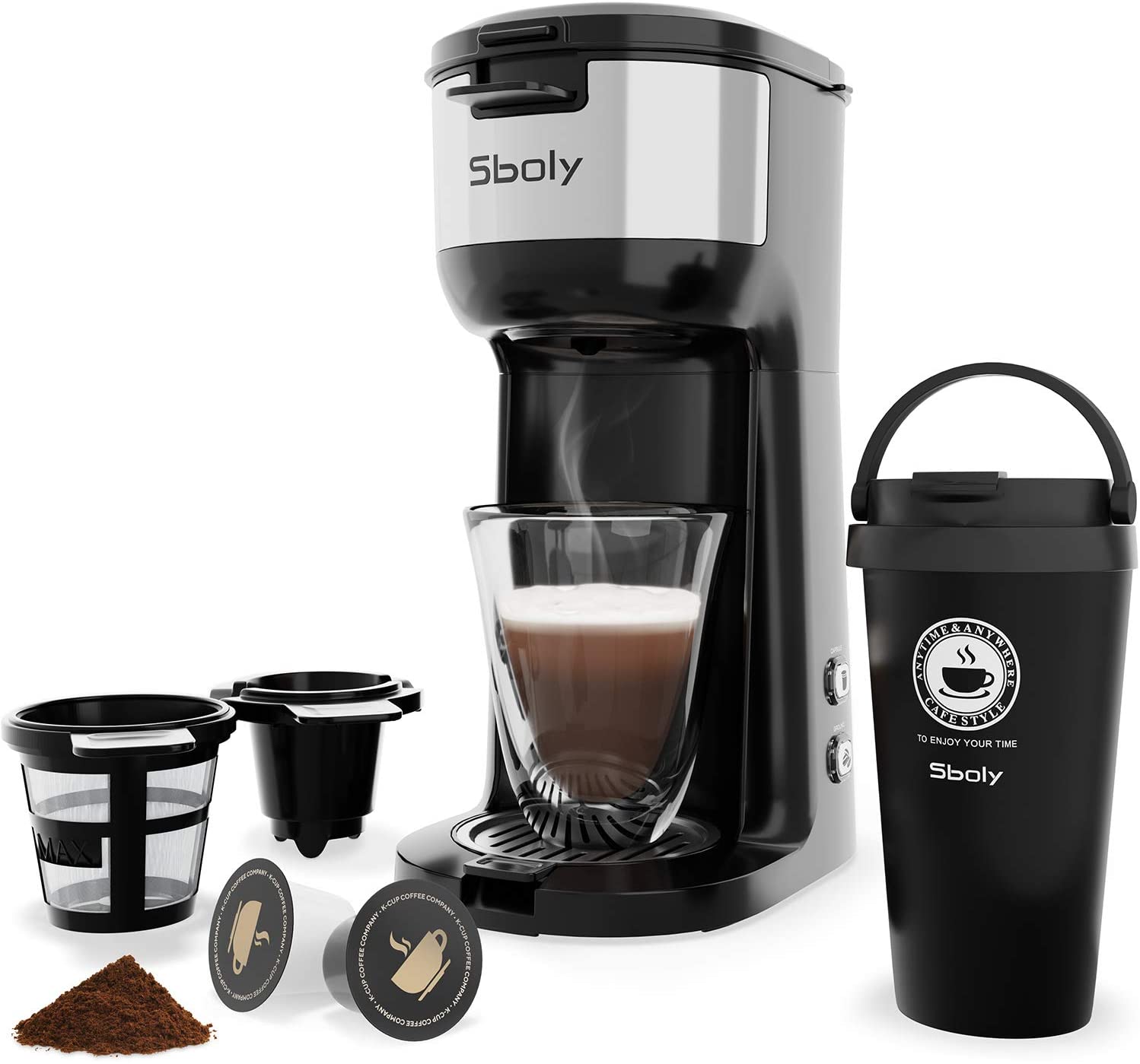 Sboly Single Serve Coffee Maker for K-Cup for $36.51 + FSSS