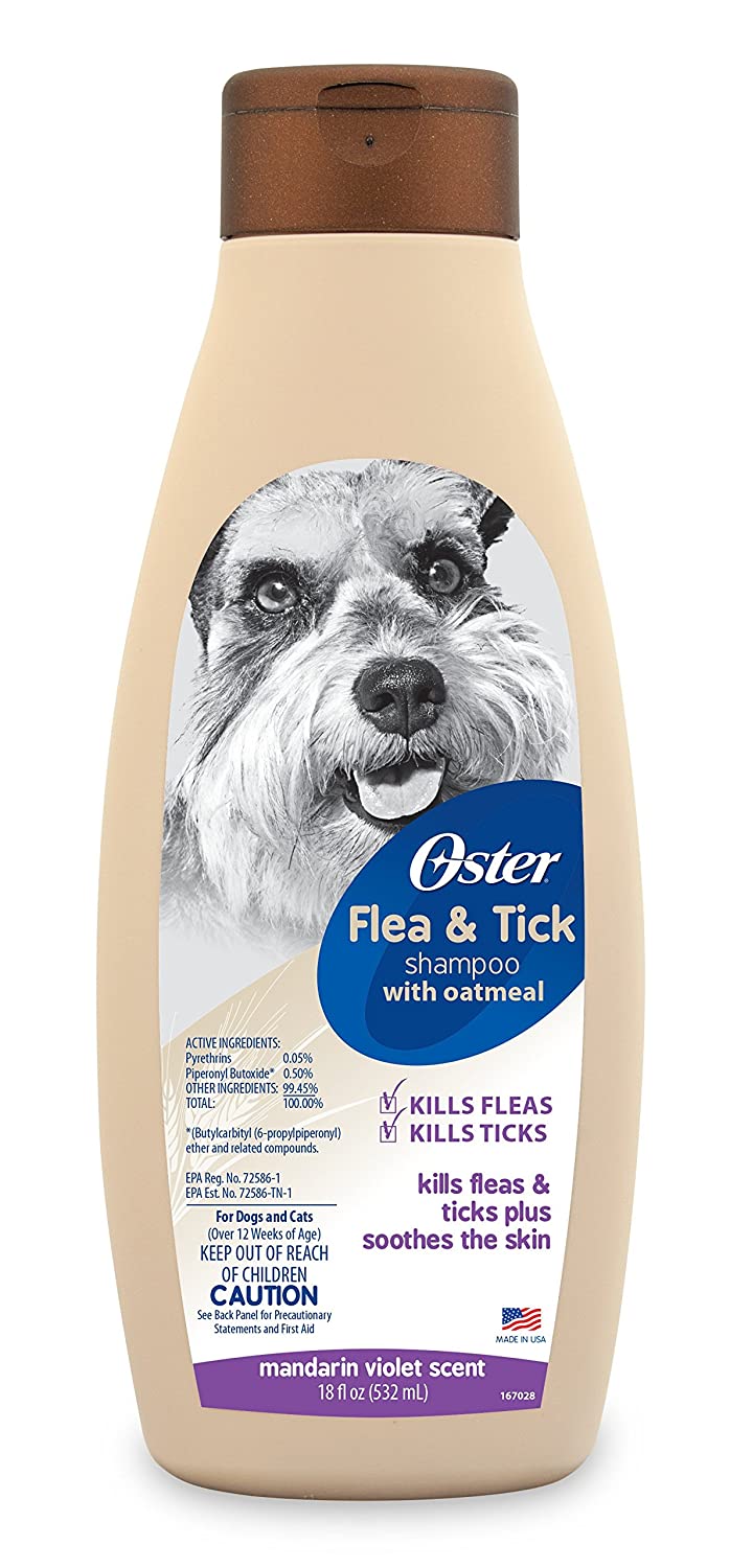 18oz Oster Flea and Tick Shampoo with Oatmeal for $2 or Less w/ S&S + FS