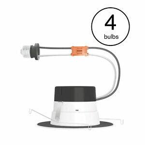 4-Bulbs Philips LED Downlight Spotlight 65W Dimmable Soft White Light Bulbs $36.38 + Free Shipping