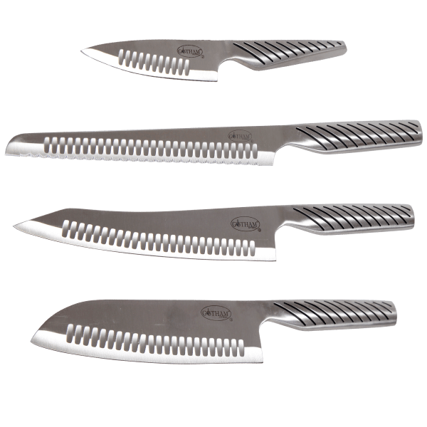 Gotham Steel 4 Piece Stainless Steel Knife Set $24