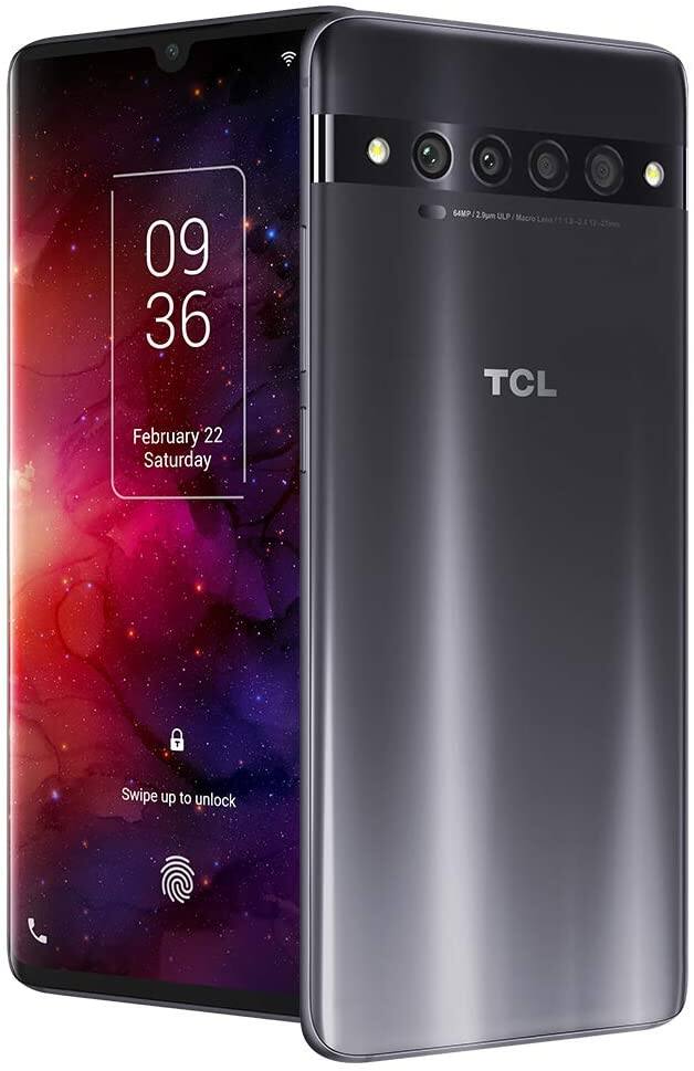 TCL 10 Pro Unlocked Android Smartphone (6.47" AMOLED FHD + Display, 64MP Quad Rear Camera System, 128GB+6GB RAM, 4500mAh) for $381.65 + FSSS