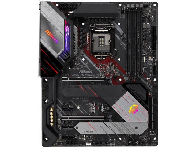 ASRock Phantom Gaming Z490 PG Velocita LGA 1200 Intel Z490 SATA 6Gb/s ATX Intel Motherboard for $229.99 Shipped
