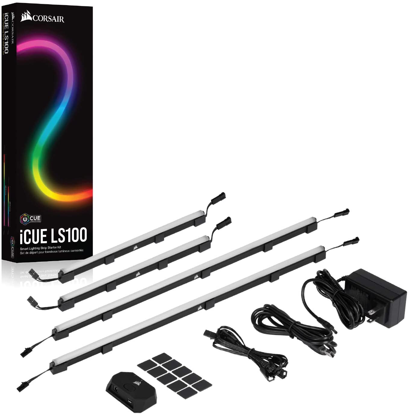 CORSAIR iCUE LS100 Smart Lighting Strip Starter Kit - $99.99 + FS