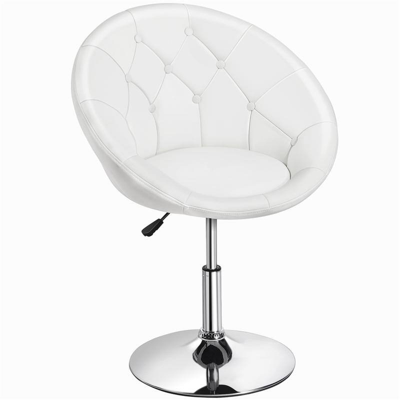Yaheetech Swivel Tufted Barrel Chair $74.45 + Free Shipping