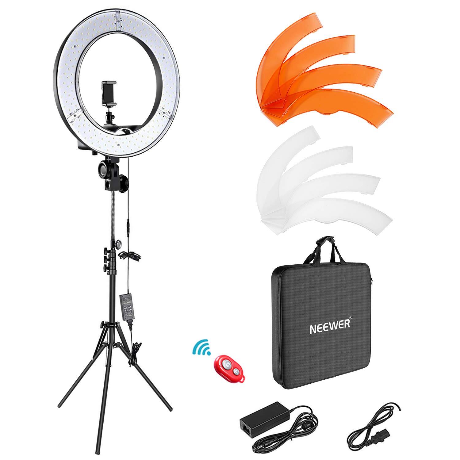 Neewer 18" LED Ring Light Full Kit - $80.00 + Free Shipping