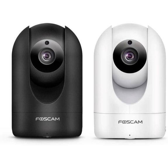 Foscam 4MP/2K Wireless Smart Home Camera, Indoor, 2.4/5GHz WiFi, Works with Alexa (Manufacturer Refurbished) $31.99 + FS