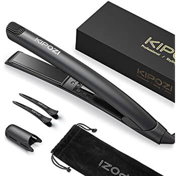 KIPOZI Hair Straightener with Adjustable Temperature Suitable-$18.18 + FSSS