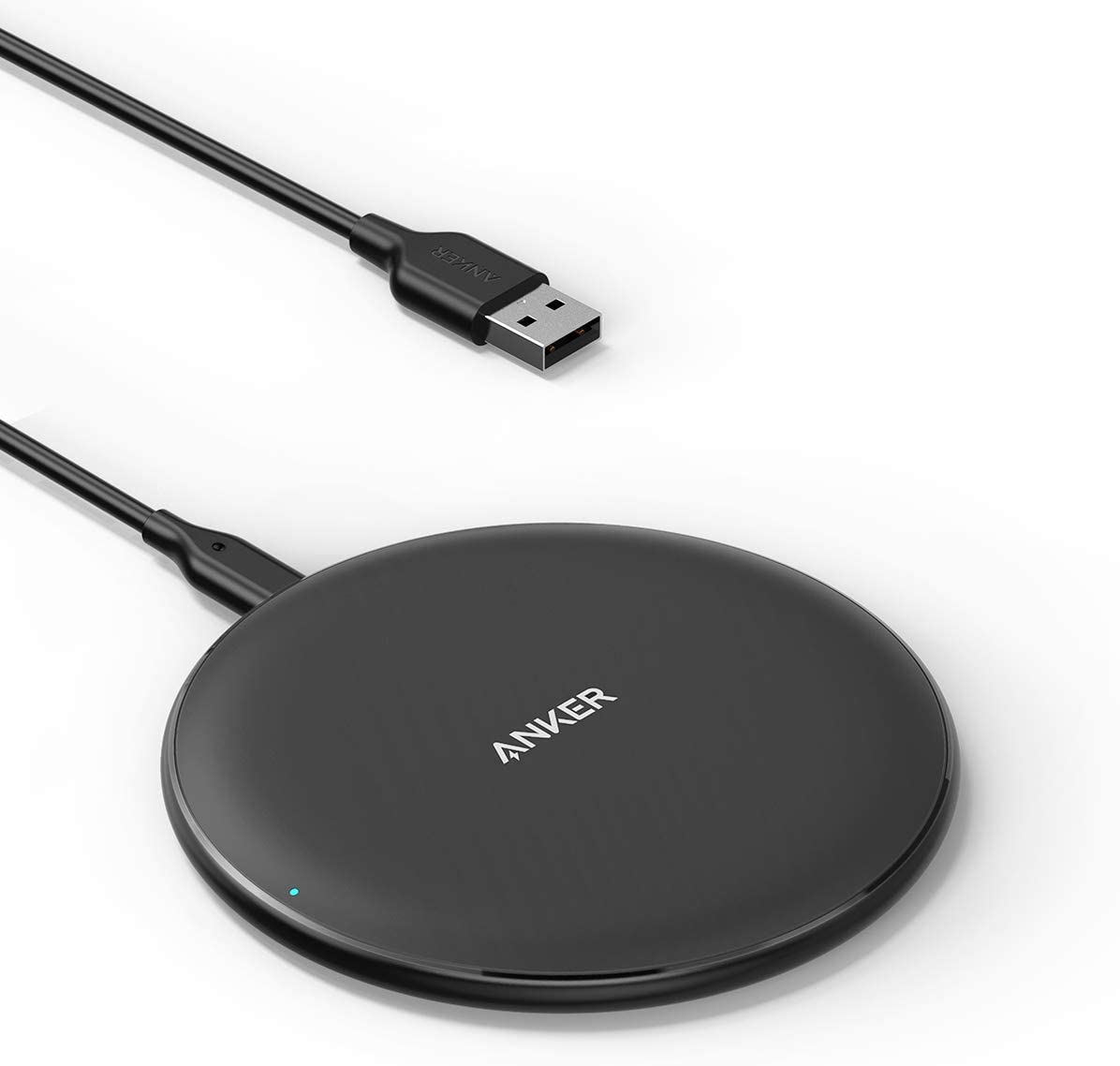 Anker Upgraded 10W Max PowerWave Pad Wireless Charger $9.99 + FSSS