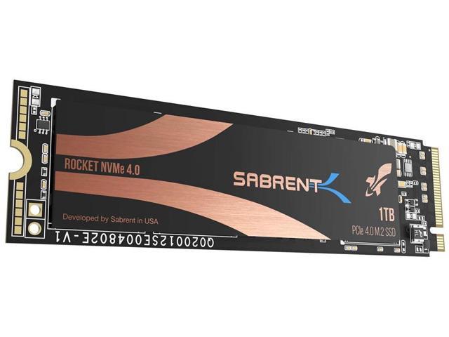 Sabrent 1TB Rocket Nvme PCIe 4.0 M.2 2280 Internal SSD Maximum Performance Solid State Drive (SB-ROCKET-NVMe4-1TB) for $170 + FS