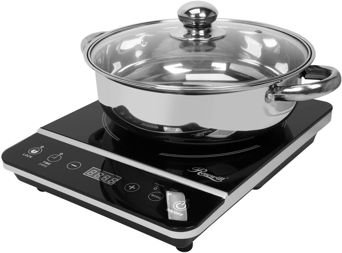 Rosewill 1800W Induction Cooktop with SS Pot $49.99 + FS