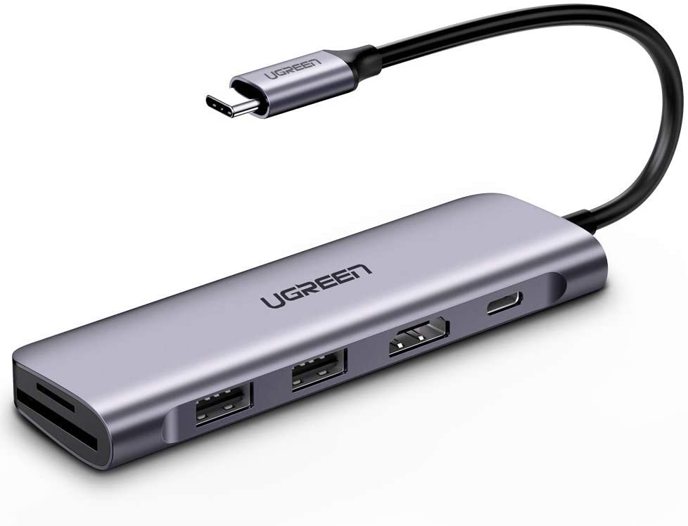 UGREEN  6 in 1 USB C Hub 100W PD Charging  Adapter Dock Station $17.49 + FSSS