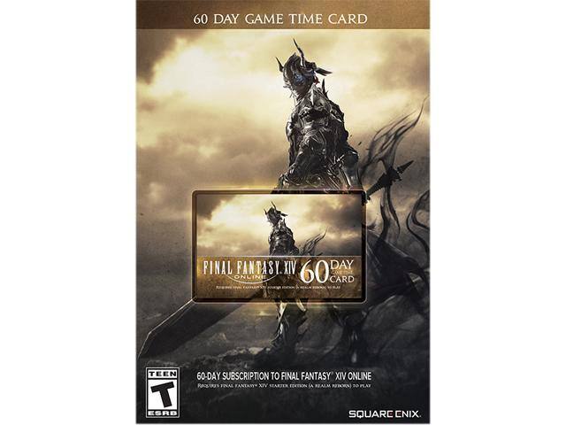 Final Fantasy XIV Online: 60 Day Time Card [Online Game Code] $25.49 AC