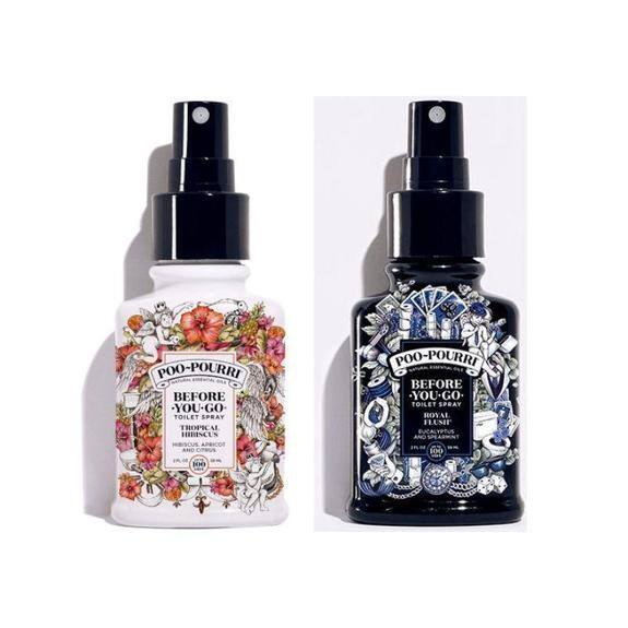 3 Pack Poo-Pourri Before-You-Go Toilet Spray, Tropical Hibiscus or Royal Flush, 2oz Each $18.99 + FS