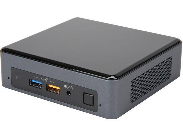 Intel NUC (Next Unit of Computing) BOXNUC8i3BEK1 Black Mini / Booksize Barebone System - $277.99 AC + FS