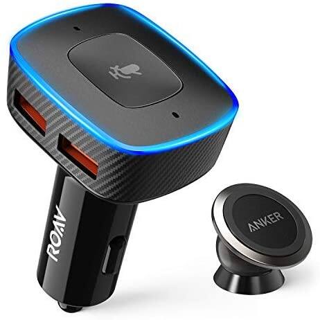 Anker Roav VIVA with Car Mount Alexa-Enabled Car Charger for In-Car Navigation $18.99 AC + FSSS