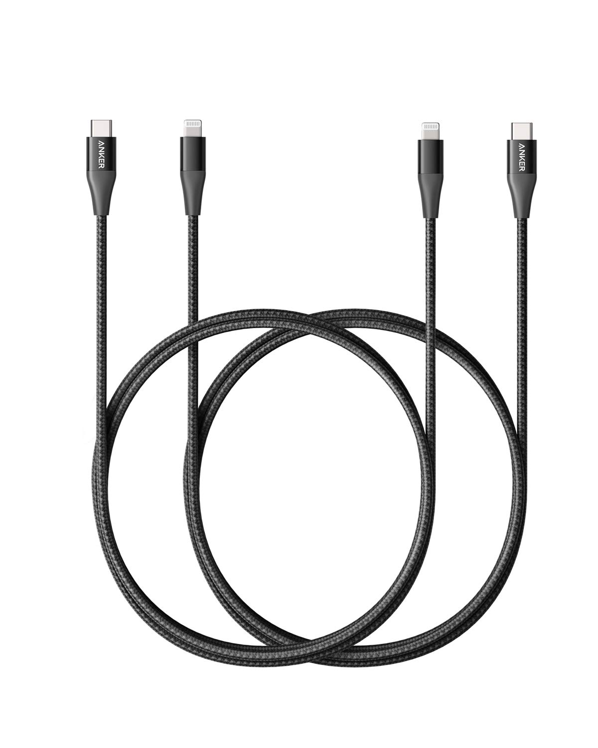 3FT Anker Powerline+ II USB C to Lightning Cable (2-Pack) $19.99 AC + FSSS