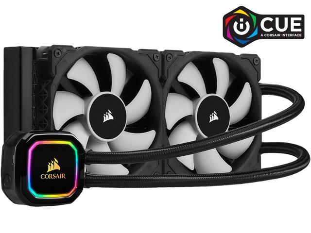 CORSAIR iCUE H100i RGB PRO XT, 240mm Radiator, Dual 120mm PWM Fans, Software Control, Liquid CPU Cooler for $104.99 AR + FS