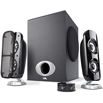 Cyber Acoustics 80W High Power 2.1 Subwoofer Speaker System $57.99 + FSSS