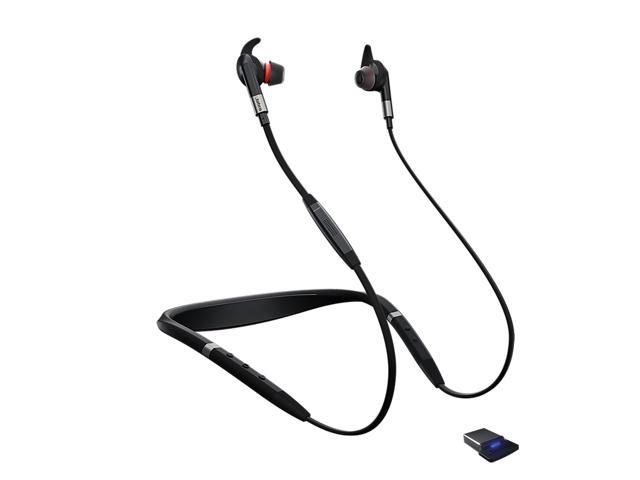 Jabra Evolve 75e Microsoft Skype Wireless Bluetooth Earbuds (refurb) $30 + FS