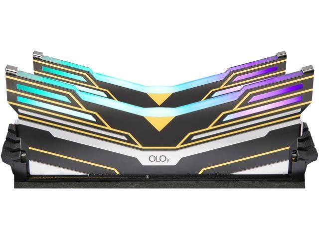 OLOy WarHawk RGB 16GB (2 x 8GB) 288-Pin Intel/AMD Ready DDR4 3200 (PC4 25600) Desktop Memory for $57.99 + FS