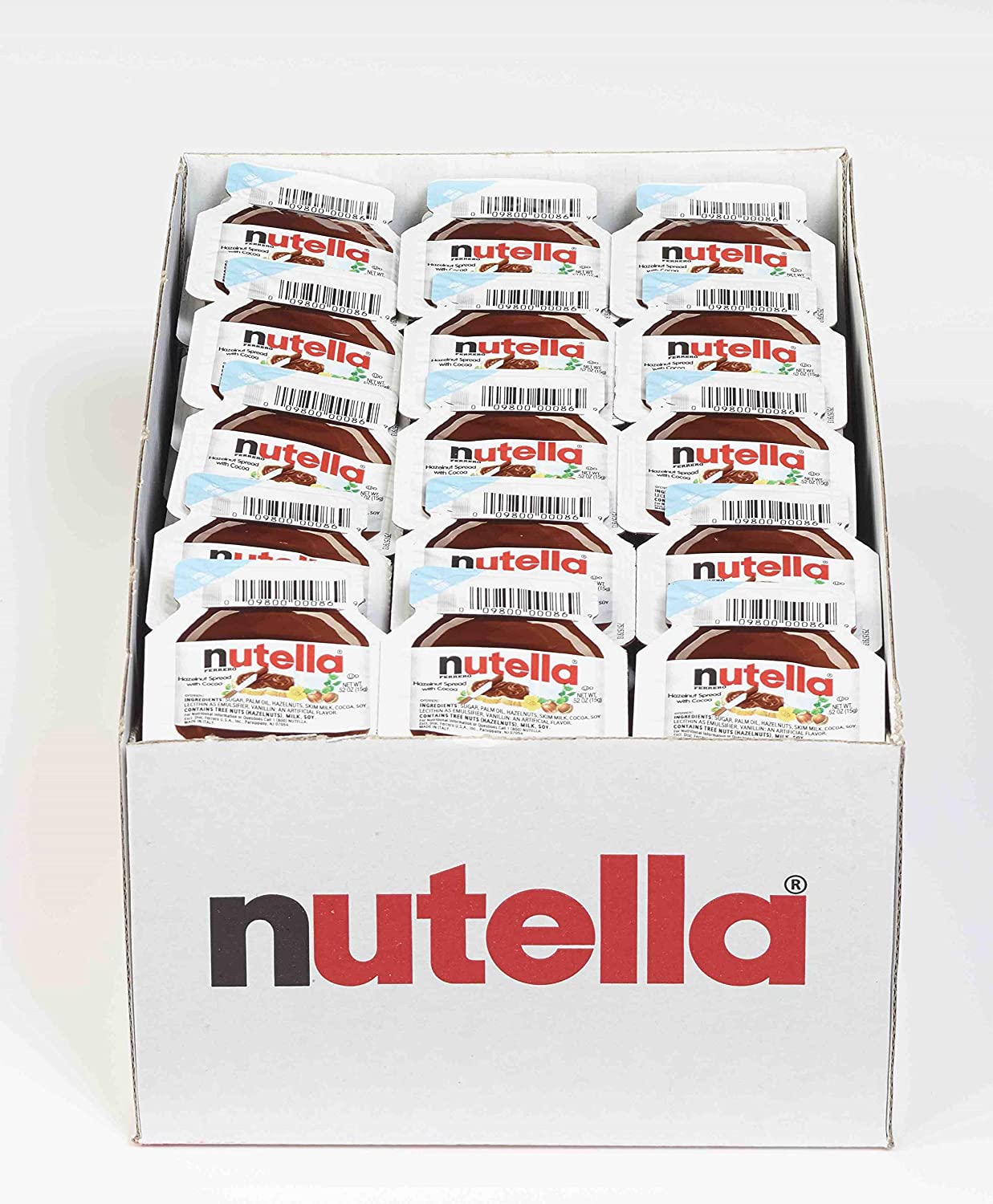 120-Count Nutella Chocolate Hazelnut Spread Mini Cups for $21.84 or less w S&S + FS