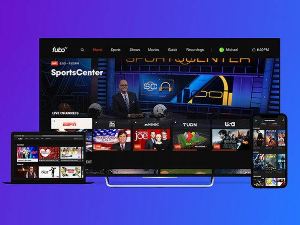 fuboTV Streaming Service: 1-Month Subscription (Orig. $64) $34.99