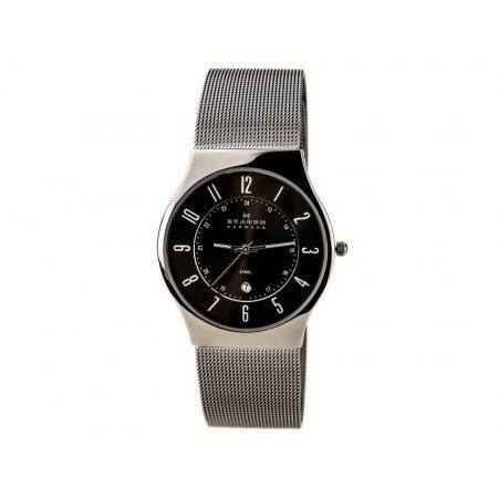 Skagen Slimline Quartz Grey Dial ES 233XLSTM (Grade B) for $22.99 AC + FS
