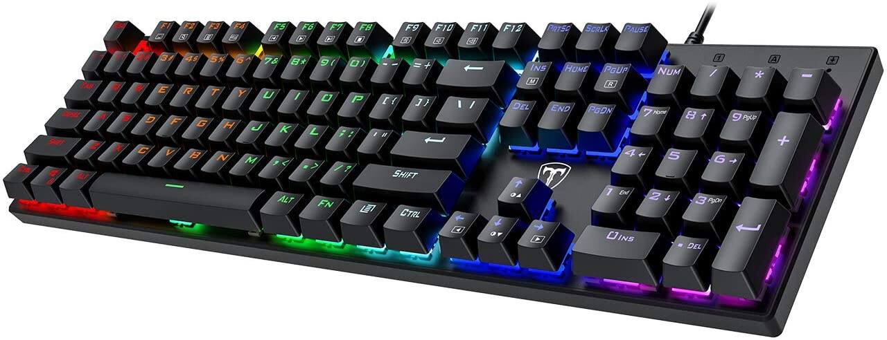 PICTEK Full Size Mechanical Gaming Keyboard $23.99 AC or less + FSSS