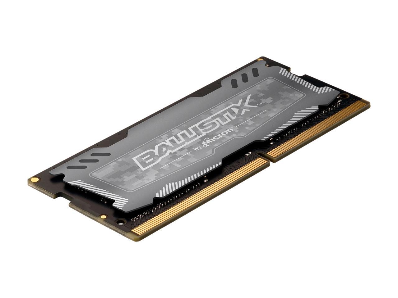 Crucial Ballistix Sport LT 2666 MHz DDR4 DRAM Laptop Gaming Memory Kit 32GB (16GBx2) for $106.99 + FS