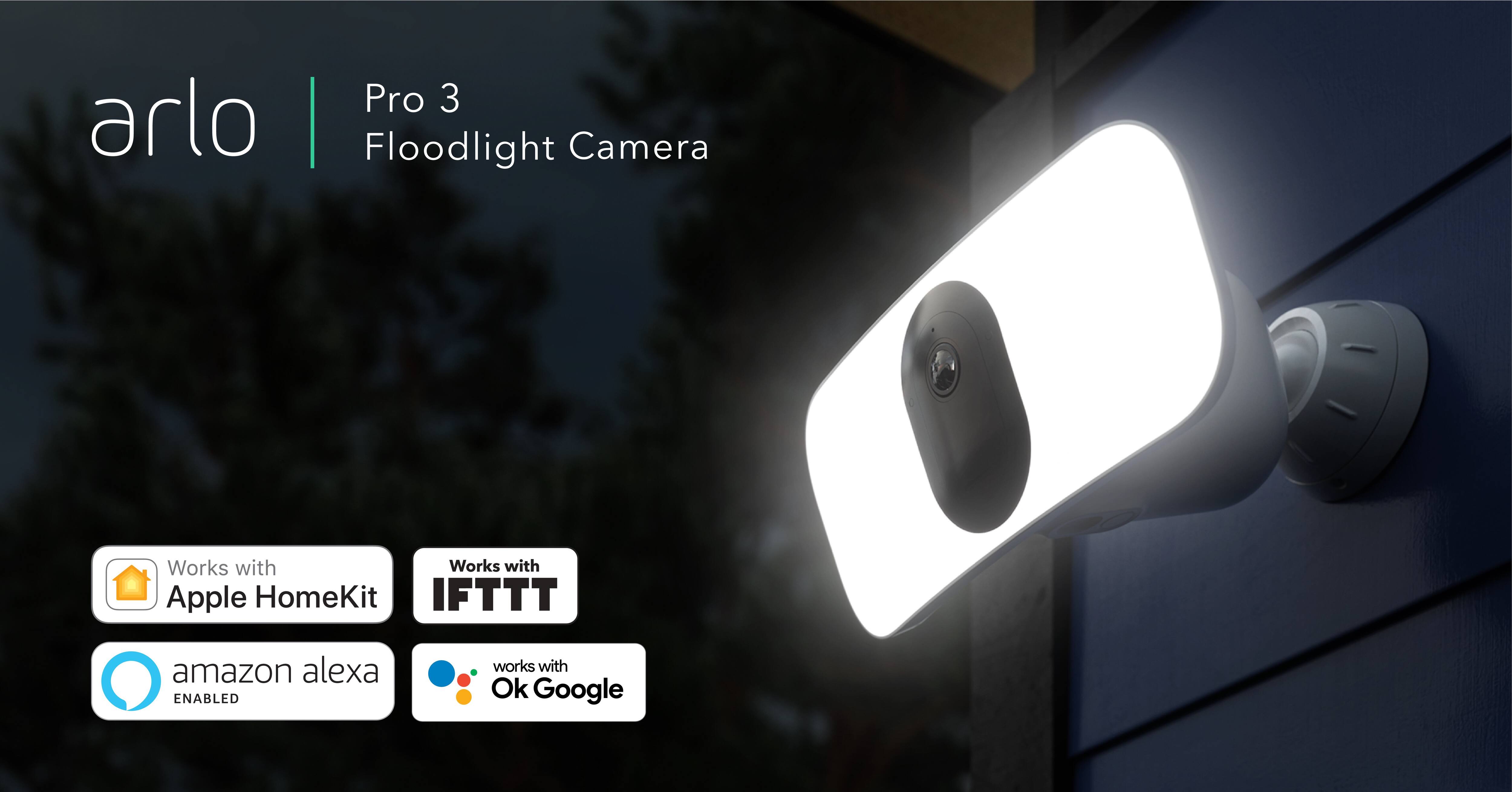 Arlo Pro 3 Indoor/Outdoor Wire-Free 2K HDR Floodlight Camera - $199.99 + Free Shipping