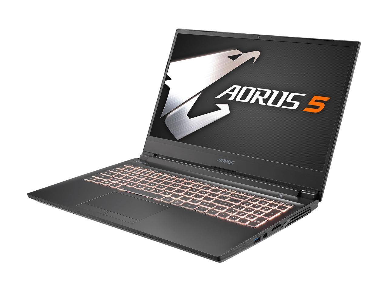 Gigabyte Aorus 5 - 15.6" 144Hz - Intel Core i7-10750H - GeForce RTX 2060 - 16GB DDR4 - 512GB SSD - Windows 10 Home - Gaming Laptop (Aorus 5 KB-7US1130SH) for $1049.00 AR