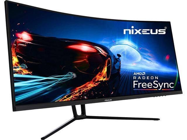 Nixeus EDG NX-EDG34S 34" Ultrawide 3440 x 1440 AMD 144Hz 1500R Curved Gaming Monitor - $419.99 AC + FS