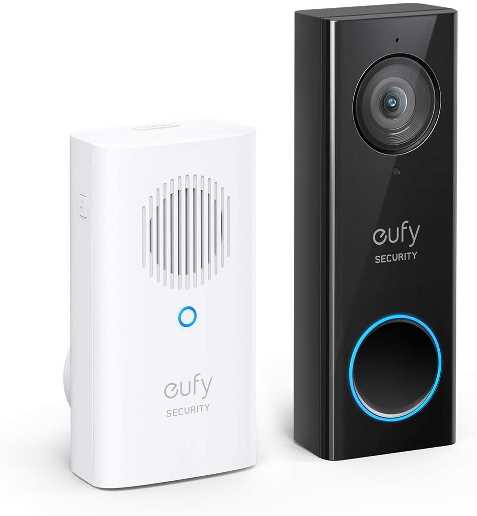 eufy Security, Wi-Fi Video Doorbell, HD 1080p-Grade $95.99 + FSSS
