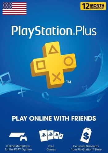 PlayStation Plus 1 Year Subscription (Digital Delivery) $28.16