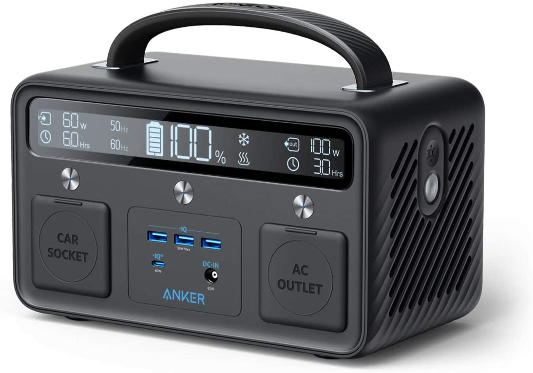 AnkerPowerHouse II 400, 300W/388.8Wh, 110V AC Outlet/60W USB-C Power Delivery Portable Power Station $299.99 AC + FSSS