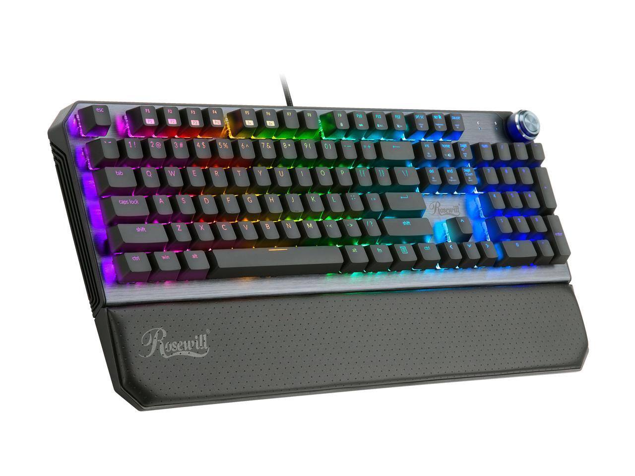Rosewill NEON K91 RGB Mechanical Gaming Keyboard with Kaihl Brown Switches + Free Rosewill Mouse for $54.99 + Free Shipping