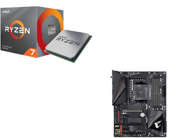 AMD RYZEN 7 3700X 8-Core 3.6 GHz (4.4 GHz Max Boost) Socket AM4 65W 100-100000071BOX Desktop Processor + GIGABYTE B550 AORUS PRO AC AM4 AMD B550 ATX Motherboard $489.98