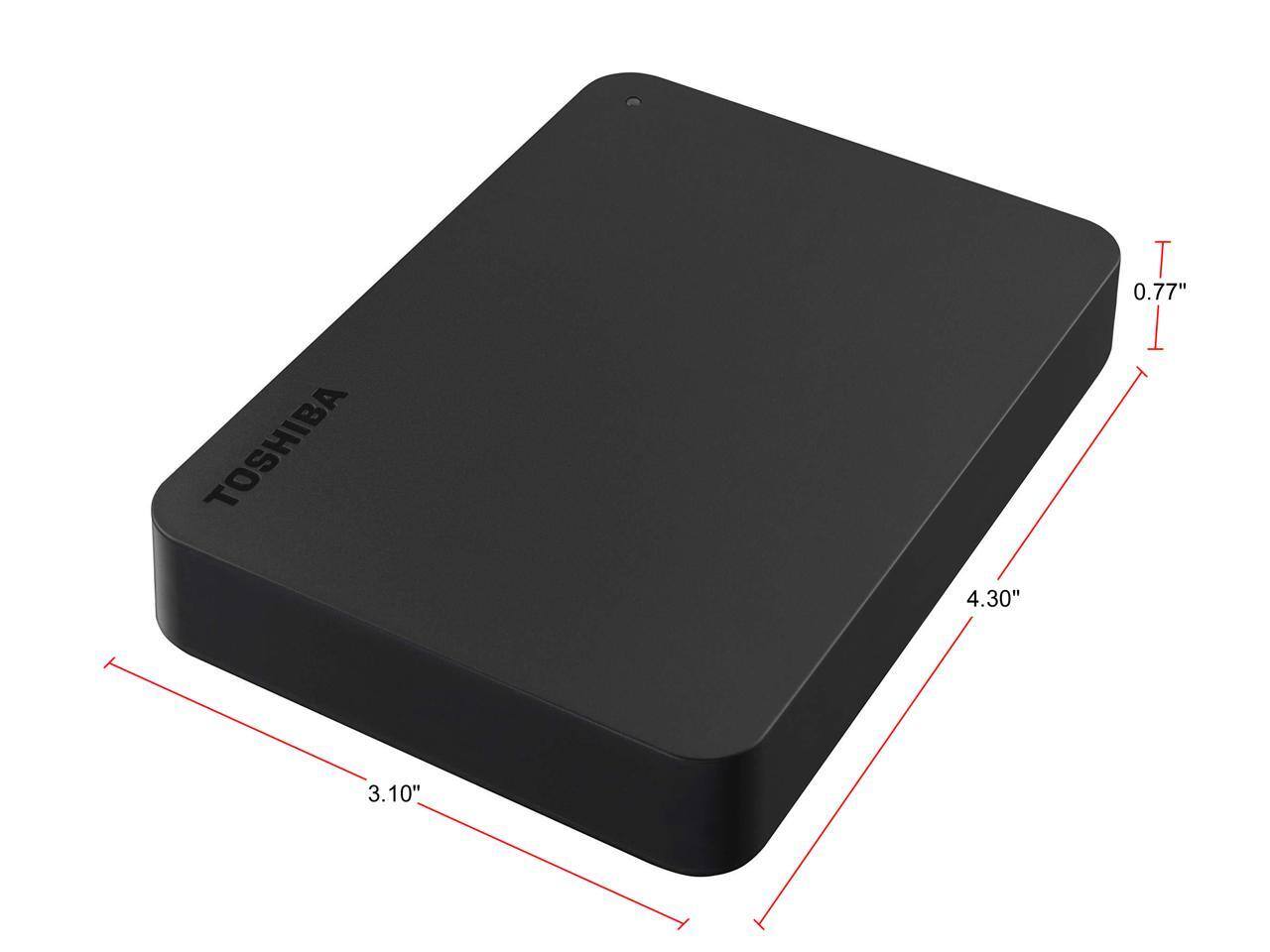 Toshiba Canvio Basics Portable External USB 3.0 Hard Drive | 1TB for $39.99, 2TB for $51.99, 4TB for $79.99 + Free Shipping