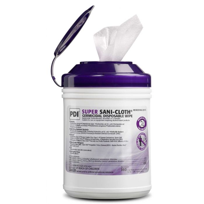 Super Sani-Cloth Germicidal Disposable Sanitizing/Disinfecting Wipes $9.76