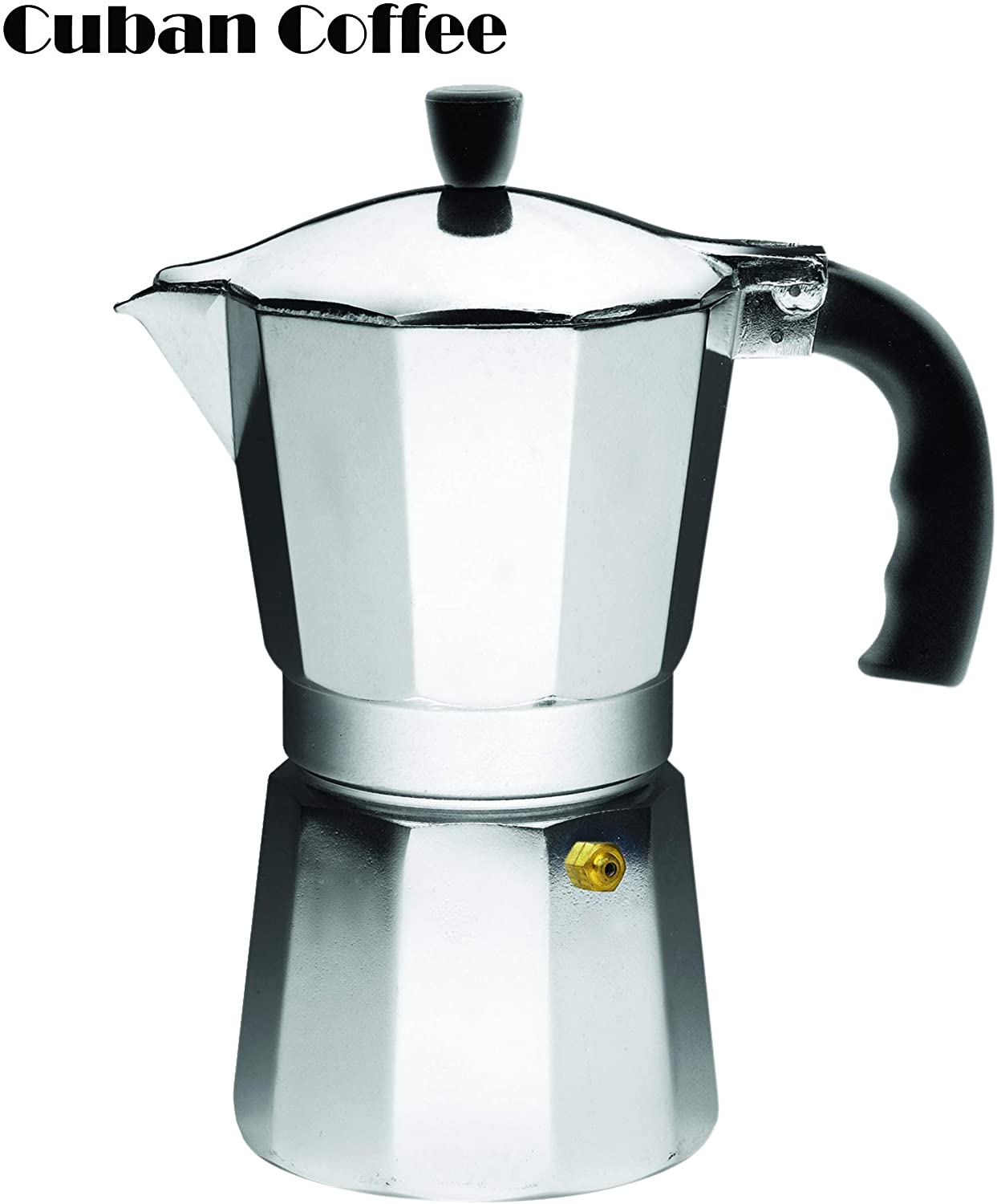 [Amazon] Aluminum Espresso Stovetop Espresso Maker 6-cup, Silver $5.49