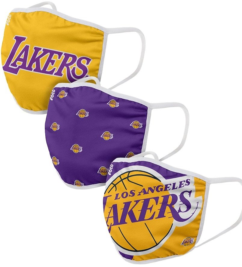NBA Store: NBA Cloth Face Covering 3-Pack (Pre-Order) $17.49