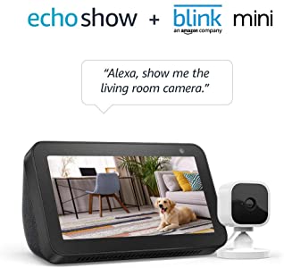 Amazon: Echo Show 5 Charcoal with Blink Mini Indoor Smart Security Camera, 1080 HD with Motion Detection $74.99 + Free S/H